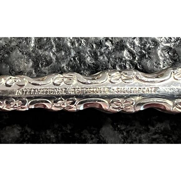 8 International Silver Company Deepsilver Silverplate 1971 Camille Salad Forks - Picture 4 of 4